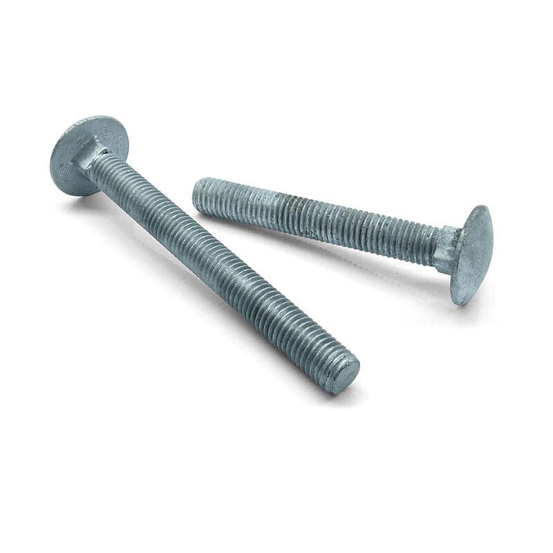 MultiScrew Business, Office & Industrial:Fasteners & Hardware:Other Fasteners & Hardware M10 (10mm) GALVANISED CUP SQUARE CARRIAGE BOLTS COACH SCREW FULL HEX NUT HOT DIP