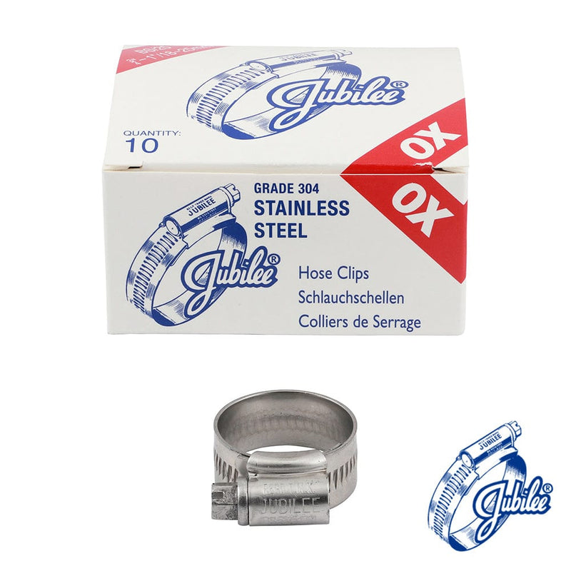 TIMCO Fasteners & Fixings 18-25mm / 10 / Box Jubilee Clip Stainless Steel
