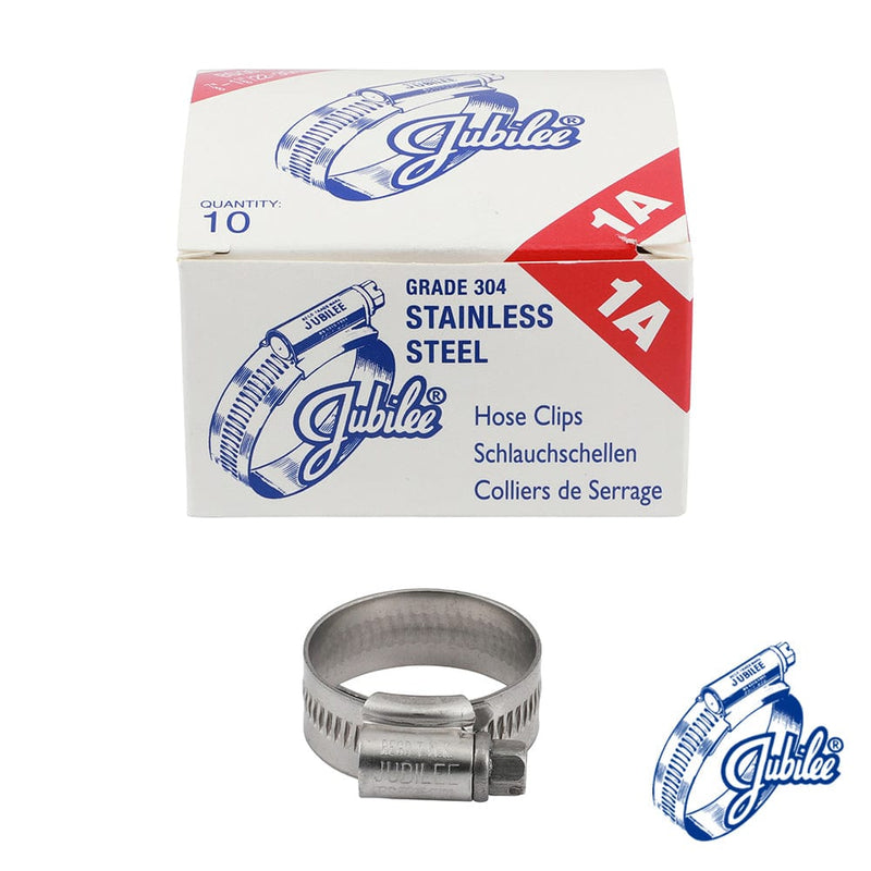 TIMCO Fasteners & Fixings 22-30mm / 10 / Box Jubilee Clip Stainless Steel