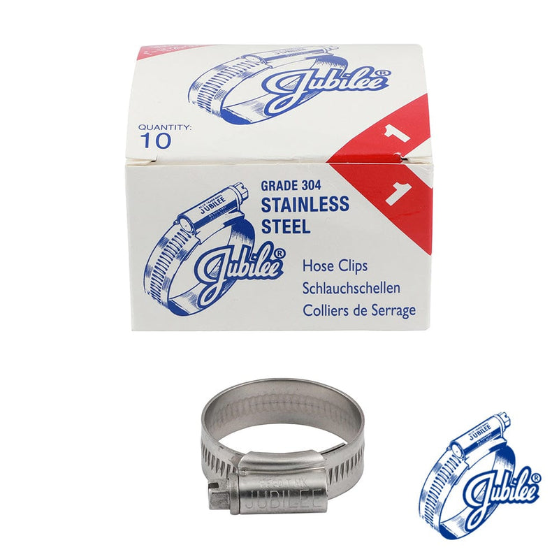 TIMCO Fasteners & Fixings 25-35mm / 10 / Box Jubilee Clip Stainless Steel