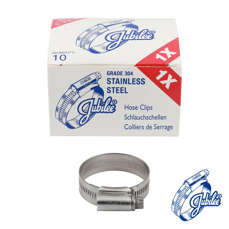 TIMCO Fasteners & Fixings 30-40mm / 10 / Box Jubilee Clip Stainless Steel