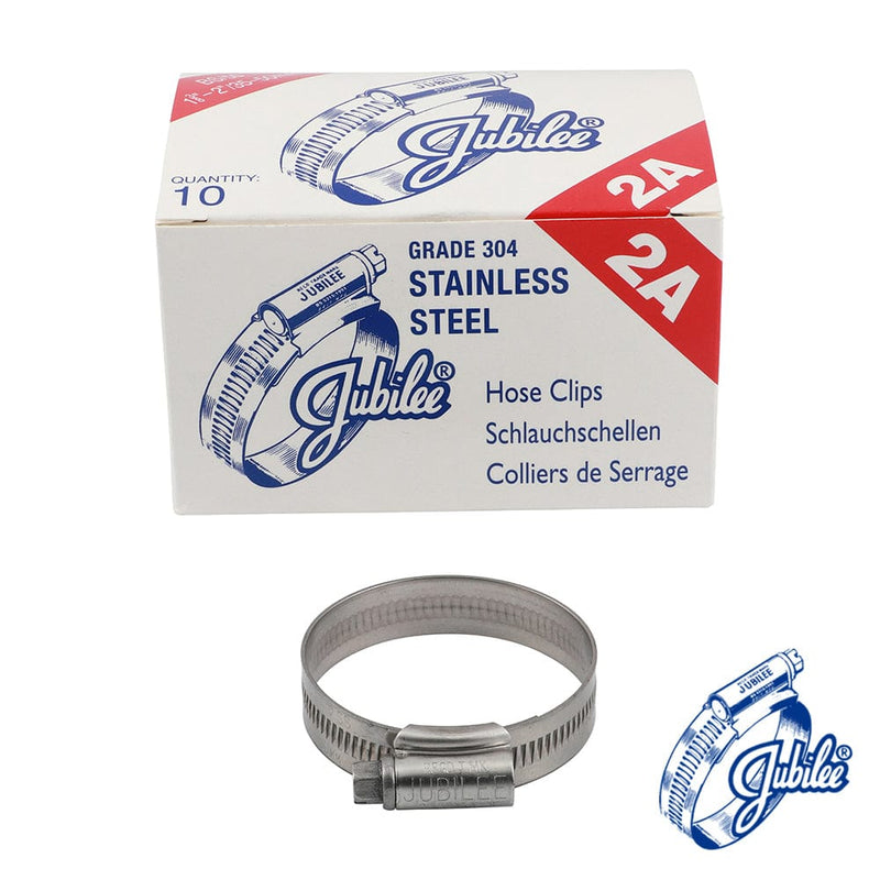 TIMCO Fasteners & Fixings 35-50mm / 10 / Box Jubilee Clip Stainless Steel